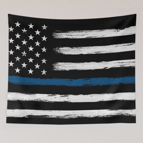 Item preview, Blue Line - Traditional (White) designed and sold by zingarostudios.