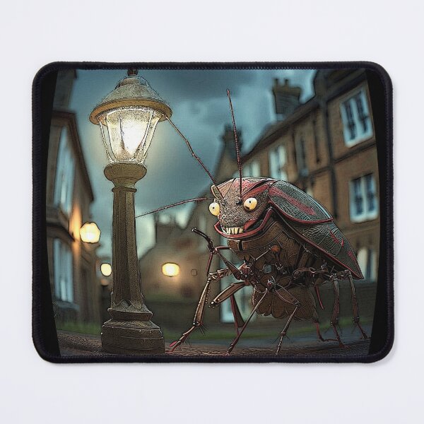 Item preview, cyborg bugs 004 tileartwork designed and sold by tileartwork.