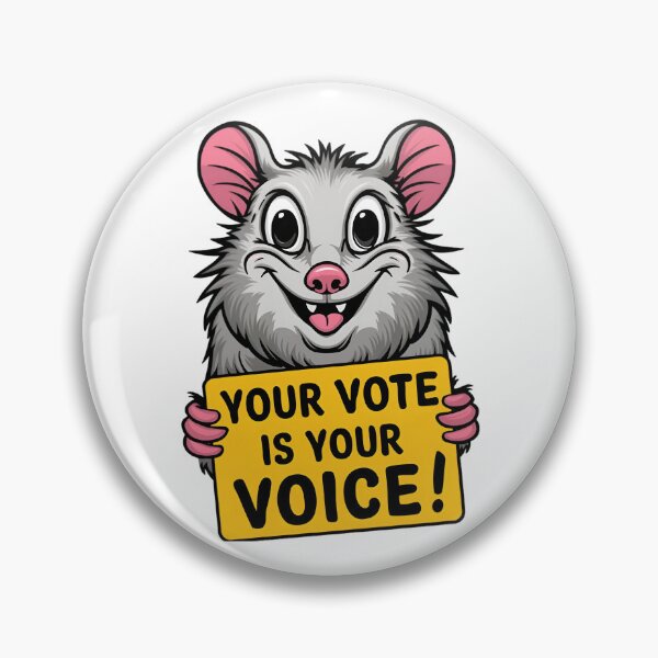 Item preview, Your Vote Is Your Voice! designed and sold by PaintedPixels01.