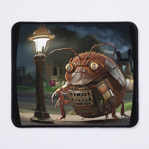 Item preview, cyborg bugs 005 tileartwork designed and sold by tileartwork.