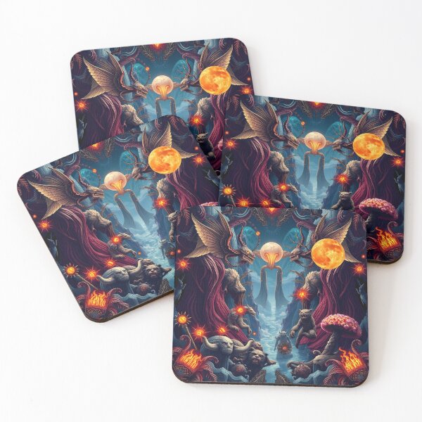 Item preview, Fantasy Pattern #13 designed and sold by Kaleidoscope Print.