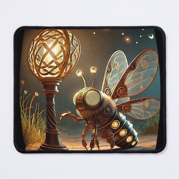 Item preview, cyborg bugs 010 tileartwork designed and sold by tileartwork.