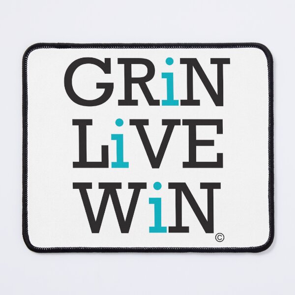 Item preview, I (GRIN, LIVE, WIN) designed and sold by theartistmax.