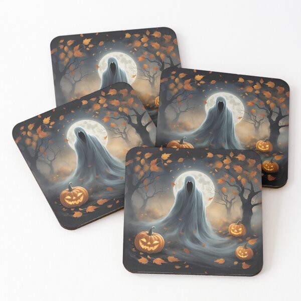 Item preview, Haunting Under the Moon: Ghostly Glow in Autumn designed and sold by Hummy-studio.
