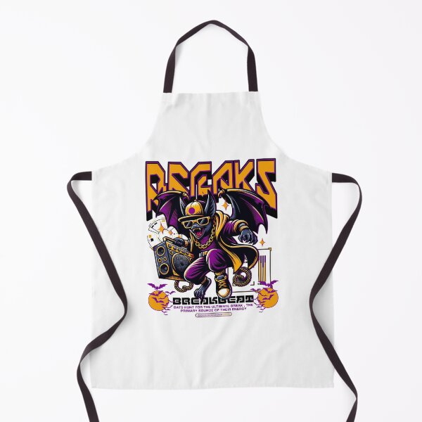 Item preview, BREAKBEAT - Bat Breaks (Black) designed and sold by Discothreadz.