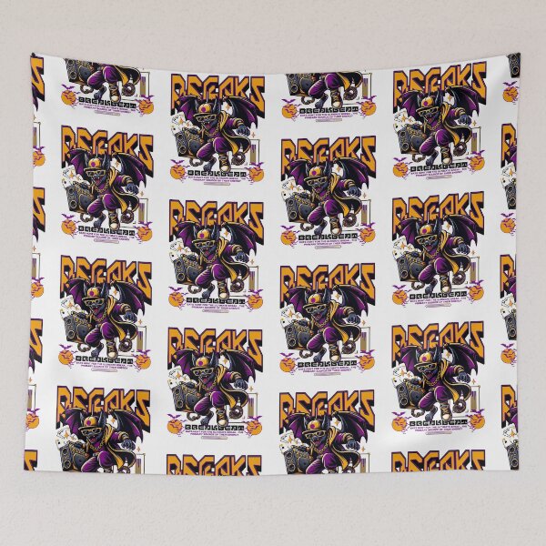 Item preview, BREAKBEAT  - Bat Breaks (Black)  designed and sold by Discothreadz.