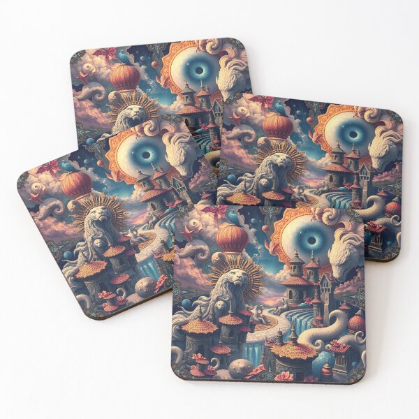 Item preview, Fantasy Pattern #15 designed and sold by Kaleidoscope Print.