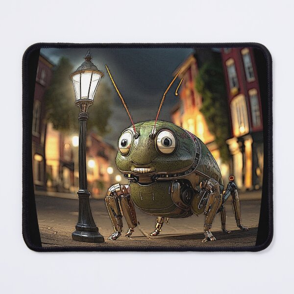 Item preview, cyborg bugs 013 tileartwork designed and sold by tileartwork.