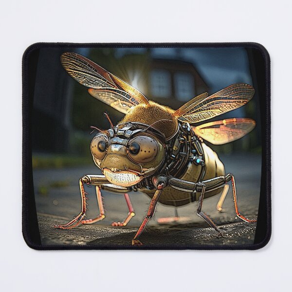 Item preview, cyborg bugs 014 tileartwork designed and sold by tileartwork.