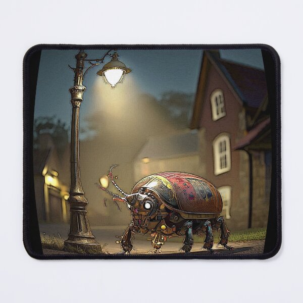 Item preview, cyborg bugs 015 tileartwork designed and sold by tileartwork.