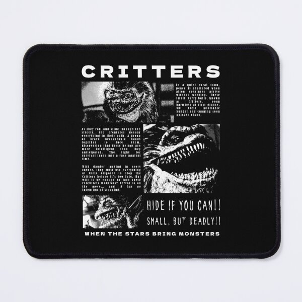 Item preview, Critters: Terror is on the move!, black version designed and sold by EspiralArt.