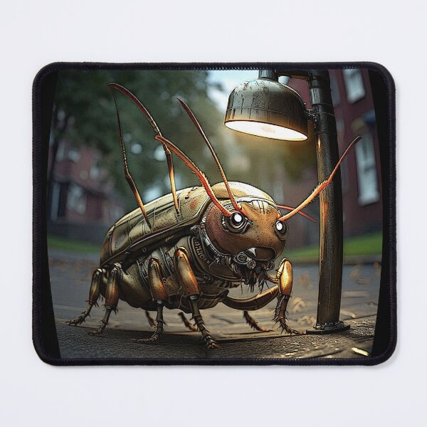 Item preview, cyborg bugs 016 tileartwork designed and sold by tileartwork.