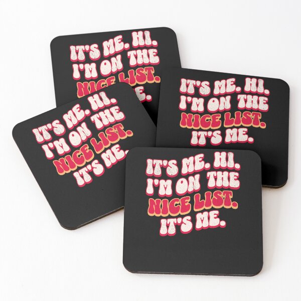 Item preview, I'm on the Nice List, Swiftie Gift designed and sold by throuplescorner.