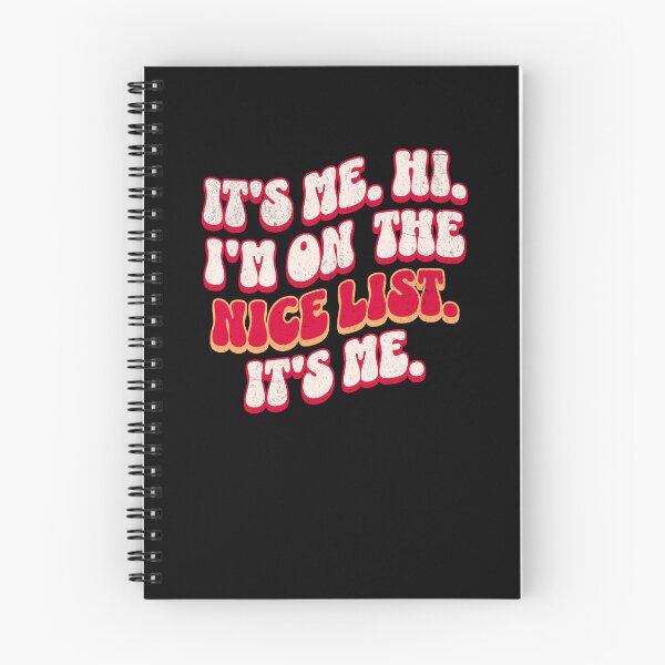 Item preview, I'm on the Nice List, Swiftie Gift designed and sold by throuplescorner.