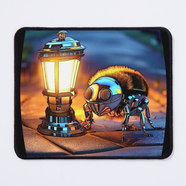 Item preview, cyborg bugs 019 tileartwork designed and sold by tileartwork.