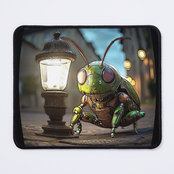 Item preview, cyborg bugs 021 tileartwork designed and sold by tileartwork.