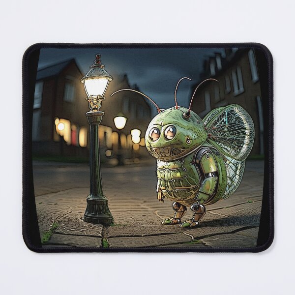 Item preview, cyborg bugs 022 tileartwork designed and sold by tileartwork.