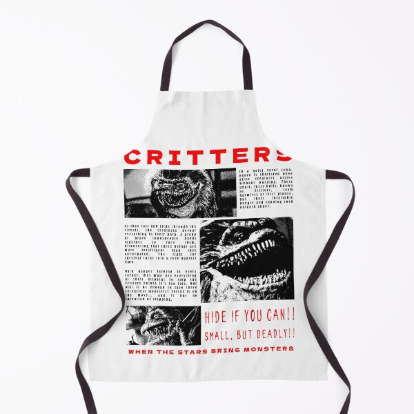 Item preview, Critters: Watch Out for What's Rolling!, black and red version designed and sold by EspiralArt.