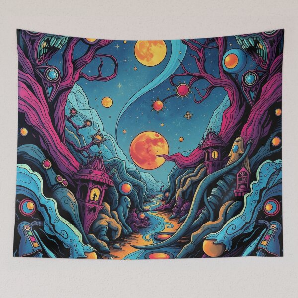 Item preview, Fantasy Pattern #19 designed and sold by Kaleidoscope Print.