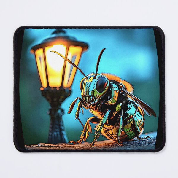 Item preview, cyborg bugs 024 tileartwork designed and sold by tileartwork.
