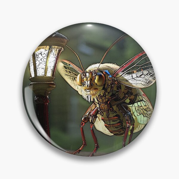 Item preview, cyborg bugs 025 tileartwork designed and sold by tileartwork.