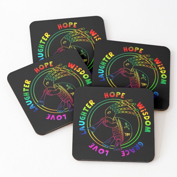 Item preview, Kokopelli Tortoise of Hope, Wisdom, Grace, Love and Laughter designed and sold by TJDraws.
