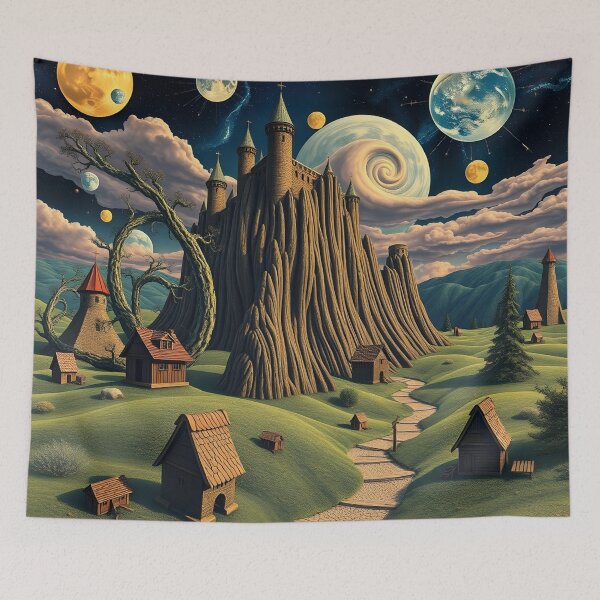 Item preview, Fantasy Pattern #20 designed and sold by Kaleidoscope Print.