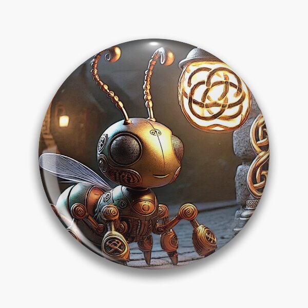 Item preview, cyborg bugs 027 tileartwork designed and sold by tileartwork.