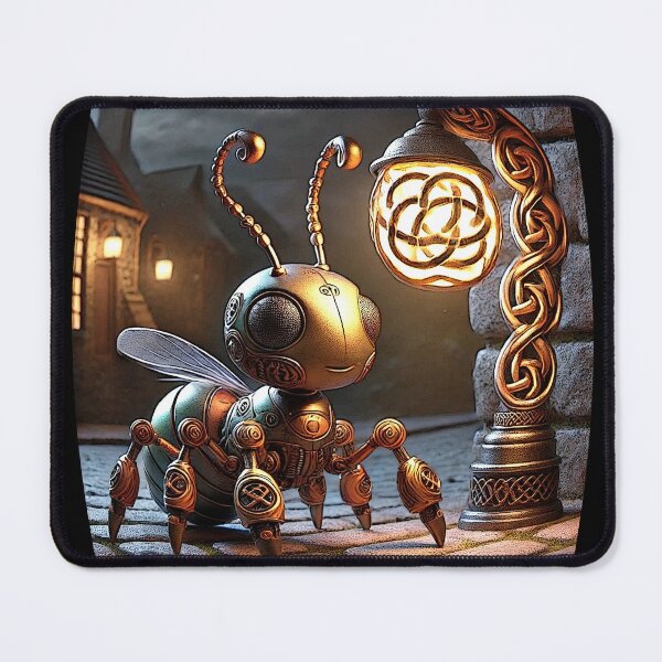Item preview, cyborg bugs 027 tileartwork designed and sold by tileartwork.