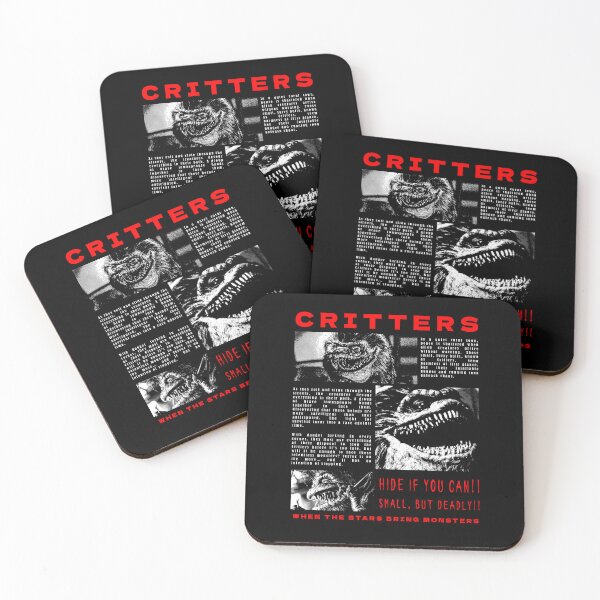 Item preview, Critters: Watch Out for What's Rolling!, white and red version designed and sold by EspiralArt.
