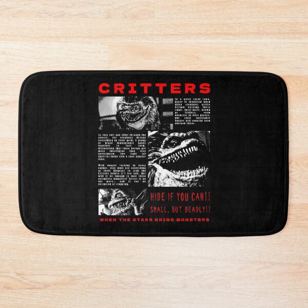 Item preview, Critters: Watch Out for What's Rolling!, white and red version designed and sold by EspiralArt.