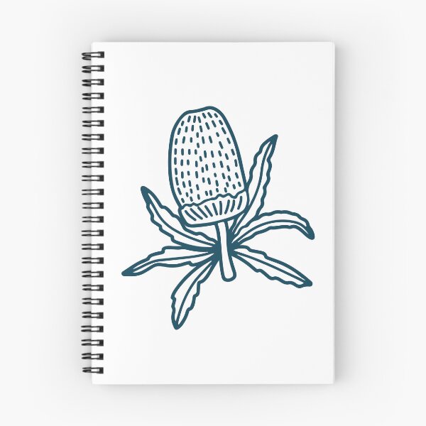 Item preview, Arte lineal de la Banksia, una flor nativa de Australia designed and sold by TanArtDesign.