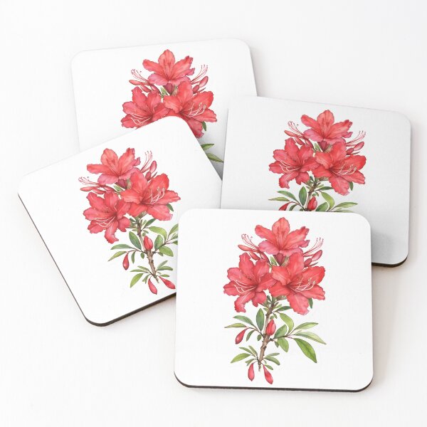 Item preview, Red Azalea designed and sold by HOMETOWN86.