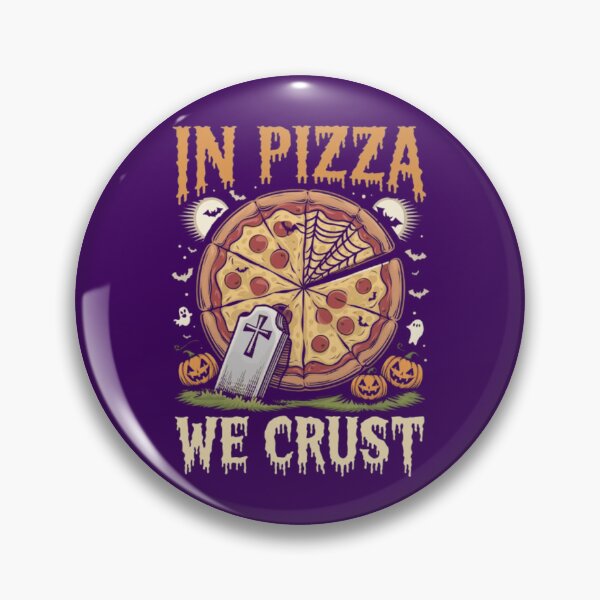 Item preview, In Pizza We Crust Halloween Themed Spooky Slice Style designed and sold by Syrupulse.