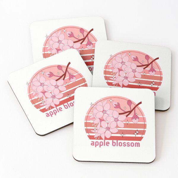 Artikelvorschau, Arkansas State Apfelblüten-Blumen-Regenbogen-klassisches T-Shirt Sticker entworfen und verkauft von ThinkNature!.