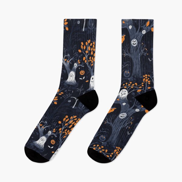 Item preview, Halloween Spooky Woods Pattern designed and sold by Wisdi.