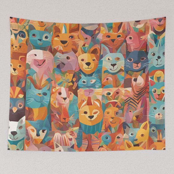 Item preview, Animal Montage designed and sold by Urbanwraps.