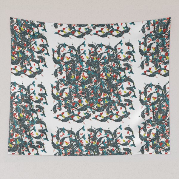Item preview, Oy oy, swimming koi designed and sold by Glenbobagins.