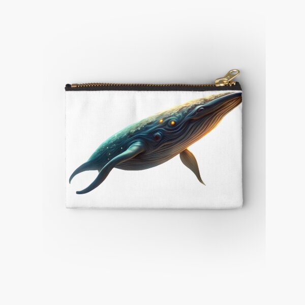 Item preview, Futuristic Whale Emerging from a Cosmic Environment designed and sold by DigitalArtByJoe.