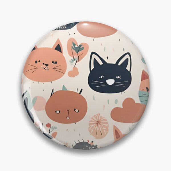 Item preview, Abstract Cats - Cute Cat Pattern designed and sold by Urbanwraps.