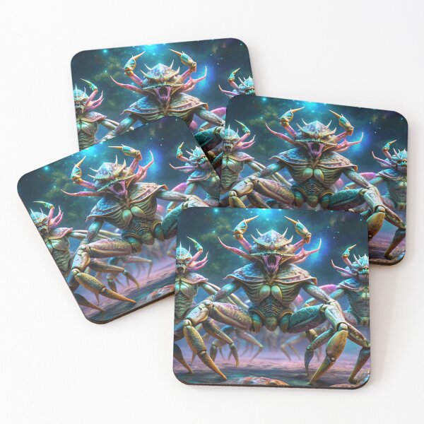 Item preview, Colossal Alien Creatures Resembling Insects in a Sci-Fi Universe designed and sold by DigitalArtByJoe.