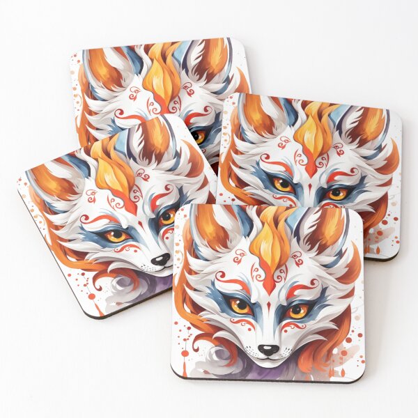 Item preview, Colorful Fox Illustration designed and sold by Fab-Haven.
