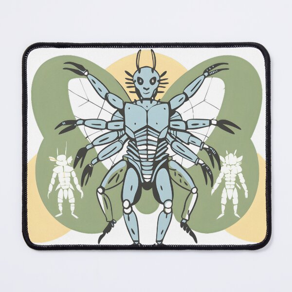 Item preview, Futuristic Alien Creatures Resembling Colossal Insects designed and sold by DigitalArtByJoe.