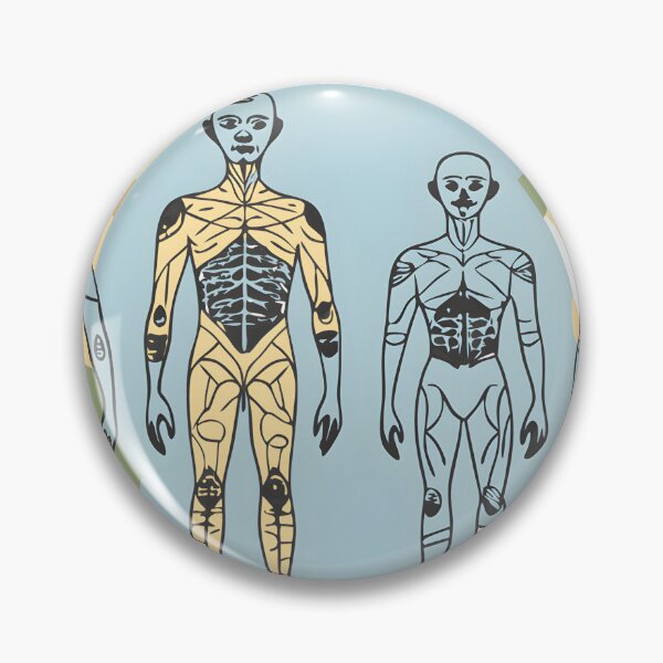 Item preview, Abstract Human Figures with Intricate Fractal Patterns designed and sold by DigitalArtByJoe.