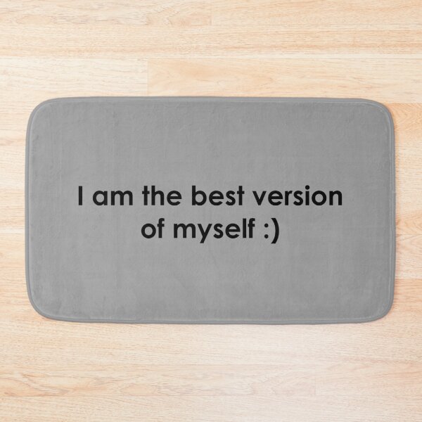 Item preview, I am the best version of myself designed and sold by mikistudio.