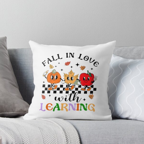 Item preview, Groovy Fall In Love With Learning Autumn Pumpkin Teacher  designed and sold by SenanDan.