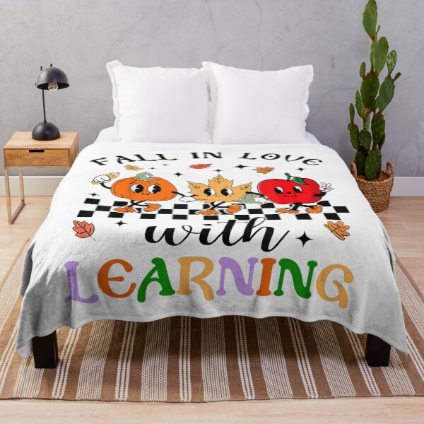 Item preview, Groovy Fall In Love With Learning Autumn Pumpkin Teacher  designed and sold by SenanDan.