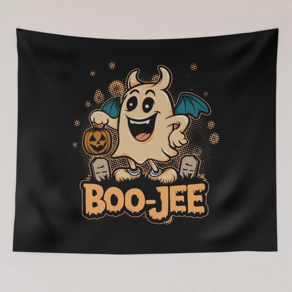 Item preview, Boo-Jee Halloween Classic T-Shirt designed and sold by Zee T-Shirt.