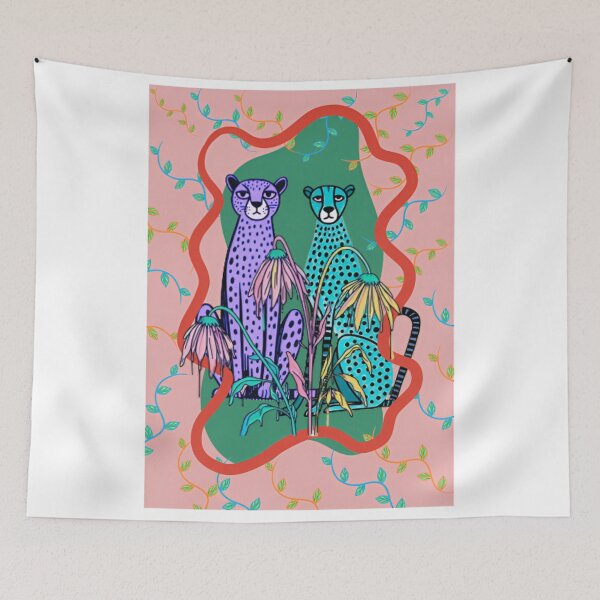 Item preview, Cute Cheetahs Nursery Toddlers Bright and Colorful  designed and sold by inkfluenceart.