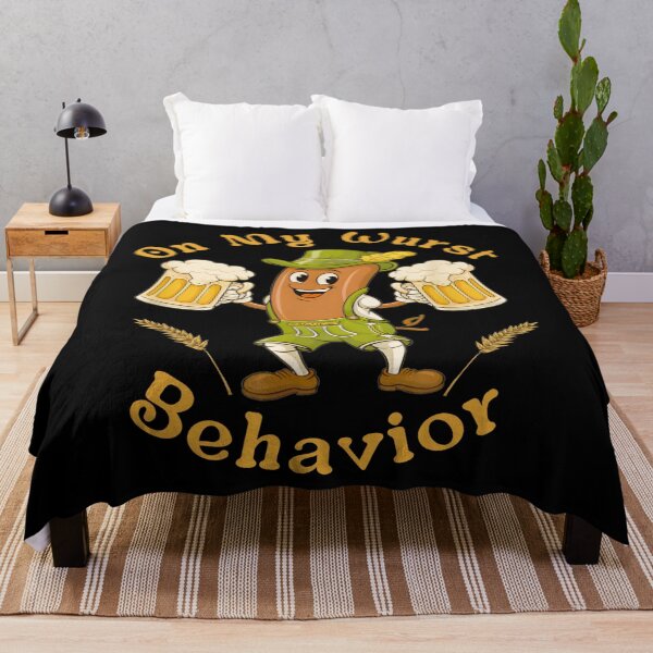 Item preview, Oktoberfest On My Wurst Behavior Funny German Men Women Idea designed and sold by ILoveWeedLive.